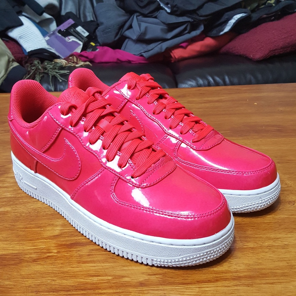 Nike Air Force 1 LV8 UV Low Siren Red Pink AJ9505 - Picture 2 of 8